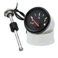 thumbnail image 1 of Fuel Level Sensor 0-190 Ohm With 52mm Fuel Level Gauge Meter Red Backlight For Diesel Gasoline Auto Car Boat 9-32V ,Suits Most Tanks, 1 of 6