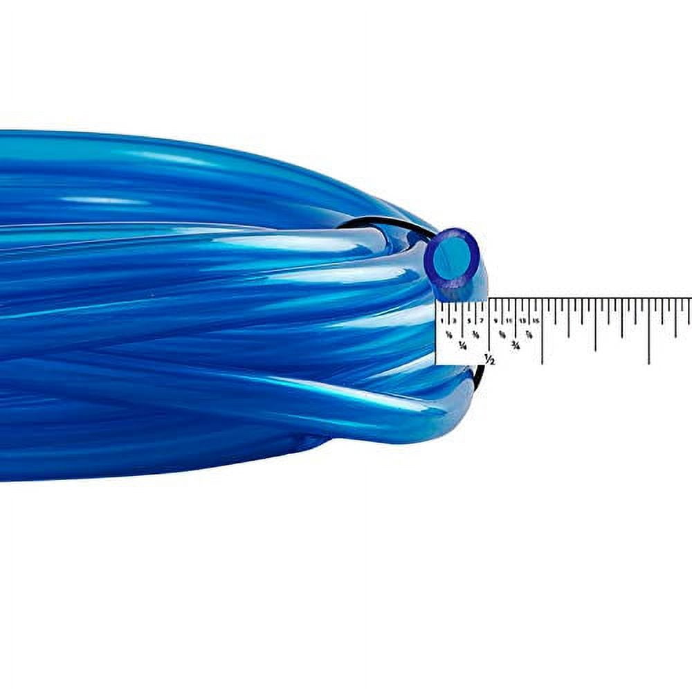 Fuel Line 25’ Roll of 1/4” Blue - Walmart.com