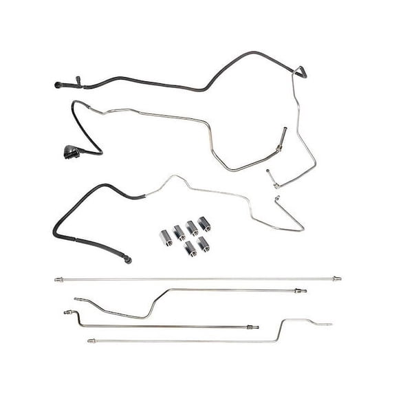 Fuel Line - Compatible with 2000 - 2005 Chevy Impala 3.8L V6 Naturally Aspirated 2001 2002 2003 2004