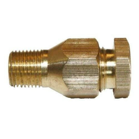 Fuel Line Compression Fitting 5/16" Line to 1/8" Pipe