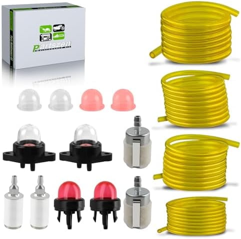 Filtro Carburante Per Piccoli Motori – Sostituisce POULAN 530095646 – Confezione Da 2 – Raccordo 4,2 Mm, Altezza 40 Mm - 5