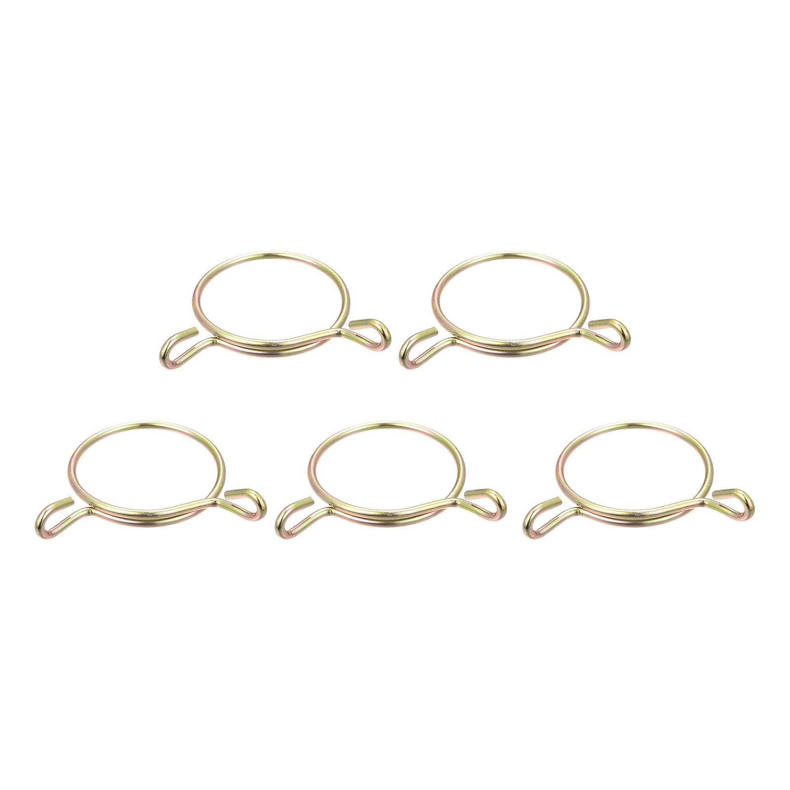 Fuel Line Hose Clips, 5 Pack 42mm 65Mn Steel Single Wire Tubing Spring ...