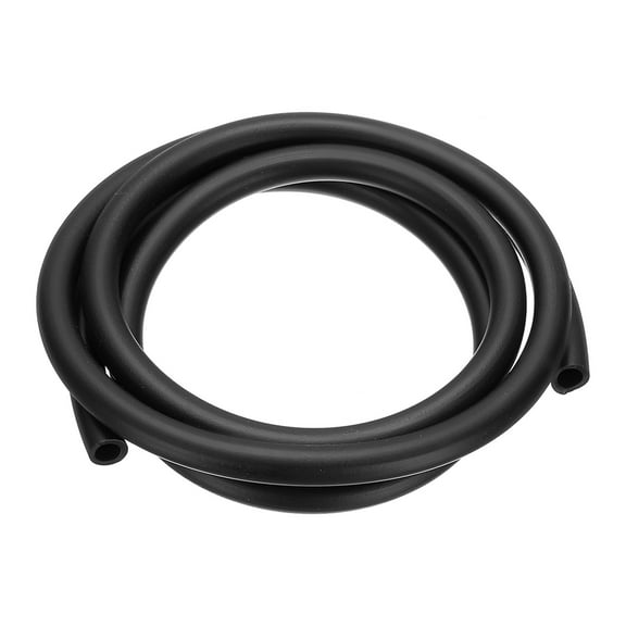 Fuel Line Hose Tube, Petrol Fuel Gas Line Pipe Hose Tubing, 1/4" ID 3.3 ft for Small Engine Power Tools (Black)
