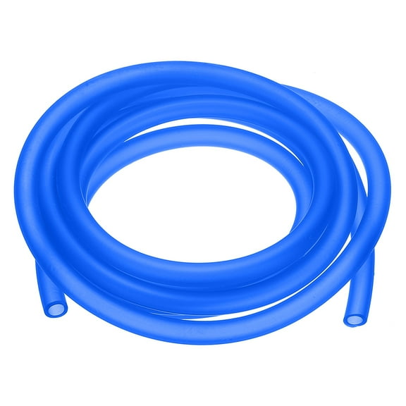 Fuel Line Hose Tube, Petrol Fuel Gas Line Pipe Hose Tubing, 1/4" ID 6.6 ft for Small Engine Power Tools (Blue)