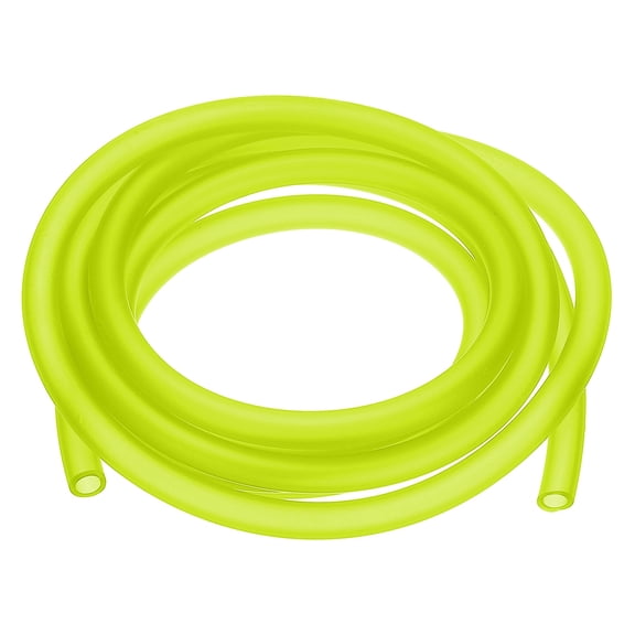 Fuel Line Hose Tube, Petrol Fuel Gas Line Pipe Hose Tubing, 1/4" ID 6.6 ft for Small Engine Power Tools (Fluorescent)