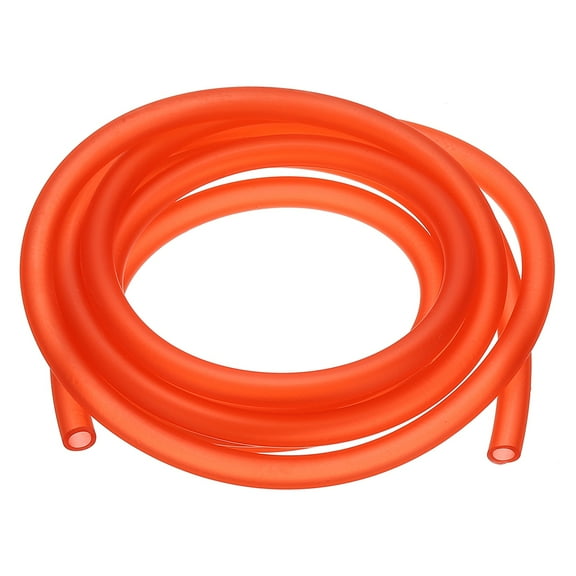 Fuel Line Hose Tube, Petrol Fuel Gas Line Pipe Hose Tubing, 1/4" ID 6.6 ft for Small Engine Power Tools (Red)