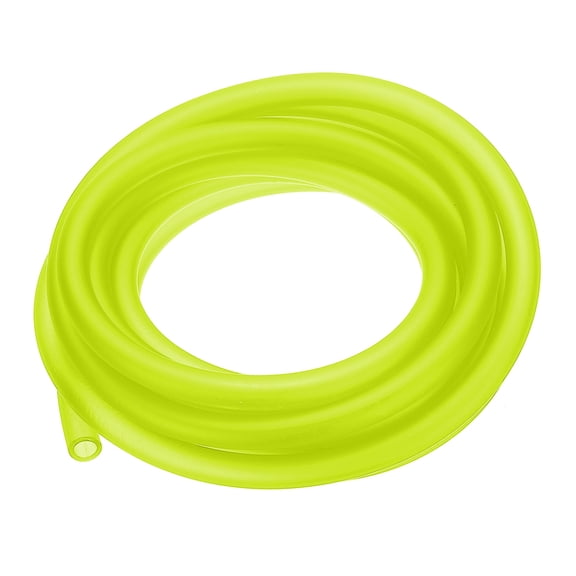 Fuel Line Hose Tube, Petrol Fuel Gas Line Pipe Hose Tubing, 1/4" ID 9.9 ft for Small Engine Power Tools (Fluorescent)