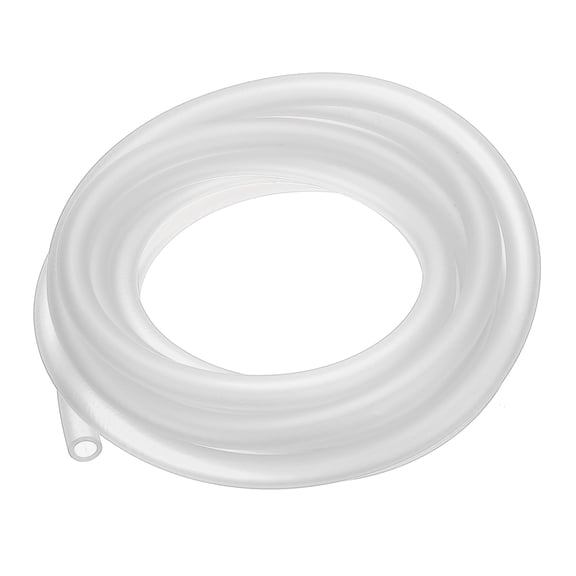 Fuel Line Hose Tube, Petrol Fuel Gas Line Pipe Hose Tubing, 1/4" ID 9.9 ft for Small Engine Power Tools (Transparent)
