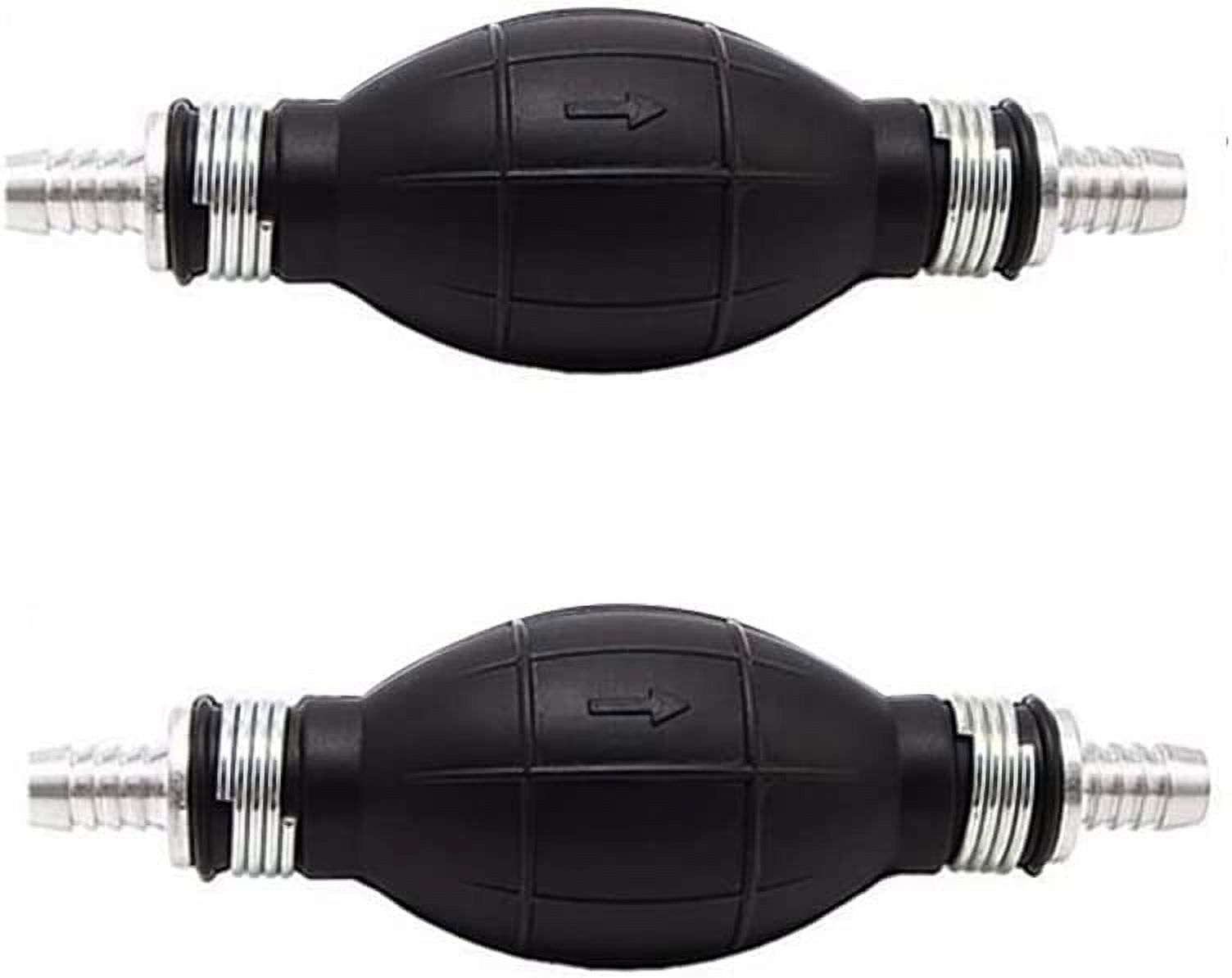 Fuel Line Pump For Car, 10mm ABS Fuel Line Gasoline Pump Hand Primer Bulb Oneway Supply Valve