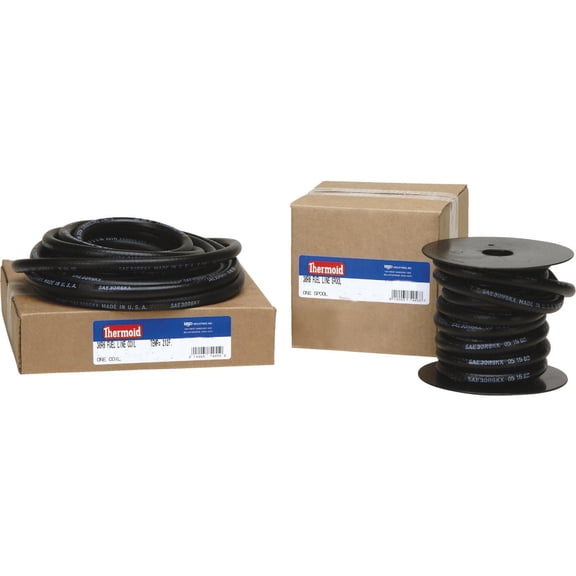 HBD Fuel Line/Vapor Emission Hose, Fuel Line Rubber Hose 3/8 - Universal Fit - 3/8-In. Garden & Landscape Use, Standard Connection