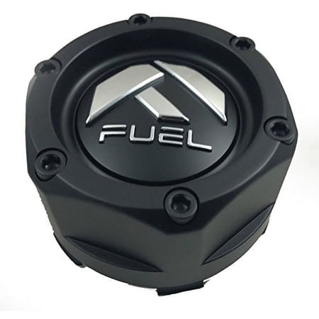Fuel Matte Black Custom Wheel Center Cap ONE (1) 1003-48b