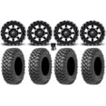 thumbnail image 1 of Fuel Maverick 15" Wheels Black 32" Alpha Tires Can-Am Maverick X3 / Honda Pioneer 1000 / Talon, 1 of 4