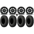 thumbnail image 1 of Fuel Maverick 15" Wheels Black 37" MotoCrusher Tires Kawasaki Teryx Mule, 1 of 4