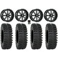 thumbnail image 1 of Fuel Maverick 18" Wheels Black 35" XT400 Tires Polaris RZR XP 1000 / PRO XP / Ranger XP 900/1000, 1 of 4