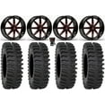 thumbnail image 1 of Fuel Maverick 18" Wheels Red 35" XT400 Tires Sportsman RZR Ranger, 1 of 4