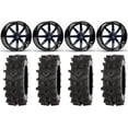 thumbnail image 1 of Fuel Maverick 20" Wheels Blue 36" Out&Back Max'd Tires Kawasaki Mule Pro FXT, 1 of 4