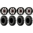 thumbnail image 1 of Fuel Maverick 22" Wheels Red 33" MotoSlayer Tires Sportsman RZR Ranger, 1 of 4