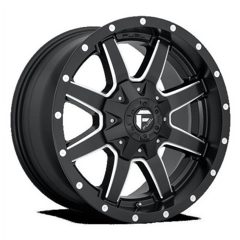 Fuel Maverick 22X10 Matte Black Milled Wheel - Walmart.com