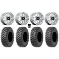 thumbnail image 1 of Fuel Maverick Bdlk 14" Wheels Mh 30" Alpha Tires Kawasaki Mule Pro FXT, 1 of 4
