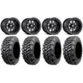 thumbnail image 1 of Fuel Maverick Bdlk 15" (5+2) Wheels 28" Sniper 920 Tires Kawasaki Mule Pro FXT, 1 of 4