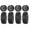 thumbnail image 1 of Fuel Maverick Bdlk 15" Wheels Bk 32" Roctane T4 Tires Kawasaki Teryx Mule, 1 of 4