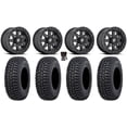 thumbnail image 1 of Fuel Maverick Bdlk 15" Wheels Bk 32" Tricera Tires Sportsman RZR Ranger, 1 of 4
