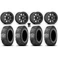 thumbnail image 1 of Fuel Maverick Bdlk 15" Wheels Bk 34" Predator Tires Sportsman RZR Ranger, 1 of 4