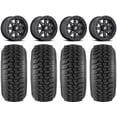 thumbnail image 1 of Fuel Maverick Bdlk Bk 15" Wheels 30" Desert Series Tires Kawasaki Mule Pro FXT, 1 of 4