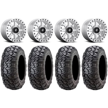Fuel Maverick Bdlk Mh 14" Wheels 29" Ultracross Tires Kawasaki Teryx Mule