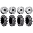 thumbnail image 1 of Fuel Maverick Bdlk Mh 14" Wheels 30" BKT AT 171 Tires Sportsman RZR Ranger, 1 of 4