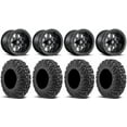 thumbnail image 1 of Fuel Maverick Beadlock 14" Wheels 27" MotoVator Tires Sportsman RZR Ranger, 1 of 4