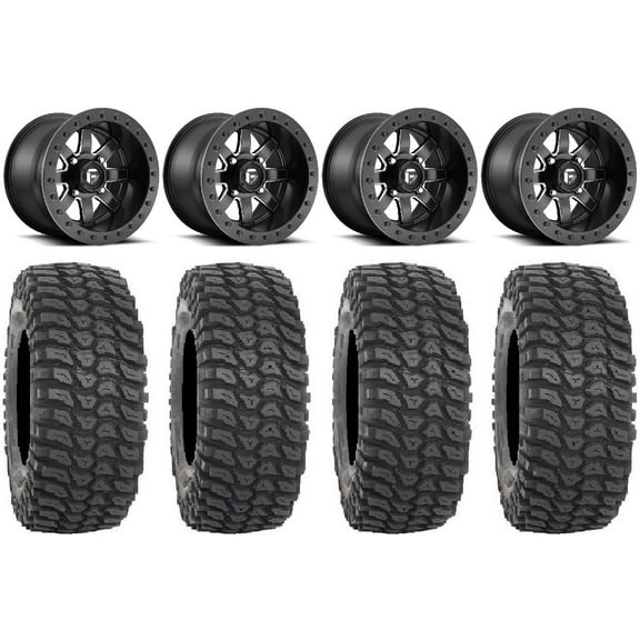 Fuel Maverick Beadlock 14" Wheels 30" XCR350 Tires Polaris RZR XP 1000 / PRO XP / Ranger XP 900/1000