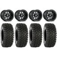 thumbnail image 1 of Fuel Maverick Beadlock 15" (4+3) Wheels 32" XC450 Tires Kawasaki Mule Pro FXT, 1 of 4