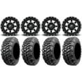 thumbnail image 1 of Fuel Maverick Black 14" Wheels 27" Sniper 920 Tires Polaris RZR XP 1000 / PRO XP / Ranger XP 900/1000, 1 of 4