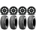 thumbnail image 1 of Fuel Maverick Black 14" Wheels 28" Liberty Tires Honda Rincon Yamaha Rhino Kawasaki Brute Force Suzuki KingQuad, 1 of 4