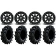 thumbnail image 1 of Fuel Maverick Black 14" Wheels 32" Intimidator Tires Sportsman RZR Ranger, 1 of 4