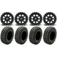 thumbnail image 1 of Fuel Maverick Black 15" Wheels 30" Crawler XR Tires Polaris RZR XP 1000 / PRO XP / Ranger XP 900/1000, 1 of 4