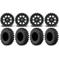 thumbnail image 1 of Fuel Maverick Black 15" Wheels 32" MotoRavage XL Tires Can-Am Commander Maverick Renegade Outlander Defender, 1 of 4
