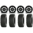 thumbnail image 1 of Fuel Maverick Black 15" Wheels 33" BDC Tires Sportsman RZR Ranger, 1 of 4