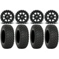 thumbnail image 1 of Fuel Maverick Black 15" Wheels 33" RT320 Tires Sportsman RZR Ranger, 1 of 4
