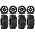 thumbnail image 1 of Fuel Maverick Black 15" Wheels 35" XC450 Tires Can-Am Maverick X3 / Honda Pioneer 1000 / Talon, 1 of 4