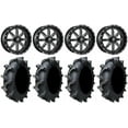 thumbnail image 1 of Fuel Maverick Black 18" Wheels 35" Interforce 628 Tires Can-Am Maverick X3 / Honda Pioneer 1000 / Talon, 1 of 4