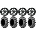 thumbnail image 1 of Fuel Maverick Black 20" Wheels 35x8.3 BKT 171 Tires Can-Am Maverick X3 / Honda Pioneer 1000 / Talon, 1 of 4