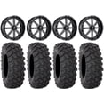 thumbnail image 1 of Fuel Maverick Black 24" Wheels 40" XTR370 Tires Polaris RZR XP 1000 / PRO XP / Ranger XP 900/1000, 1 of 4