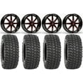 thumbnail image 1 of Fuel Maverick Red 18" Wheels 36" XCR350 Tires Sportsman RZR Ranger, 1 of 4