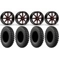thumbnail image 1 of Fuel Maverick Red 18" Wheels 37" MotoRally Tires Polaris RZR XP 1000 / PRO XP / Ranger XP 900/1000, 1 of 4