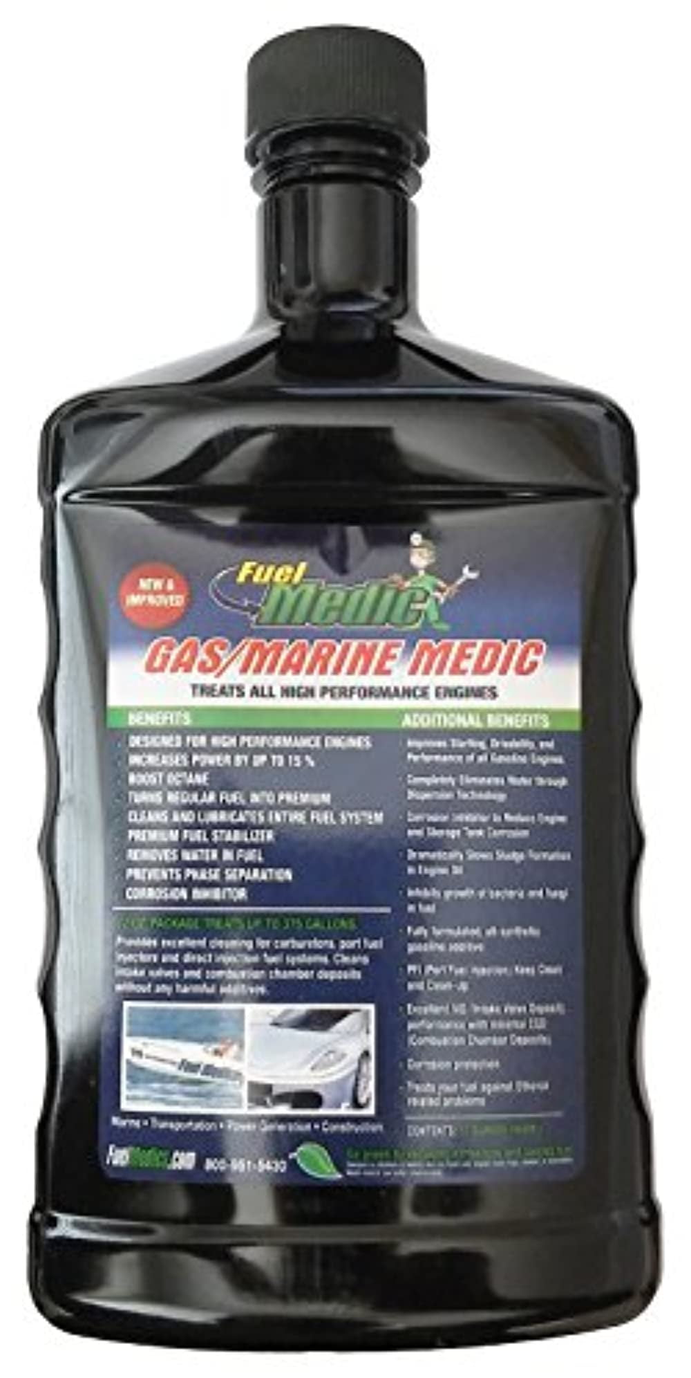 Fuel Medics 37363 Gasoline/Marine Medic Fuel Treatment with Ring