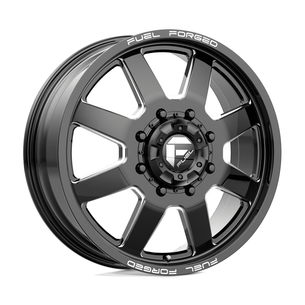 Fuel Mono Monoblock Forged Rim D09 24X8.25 8X200 MT-BLK-MIL -200MM ...
