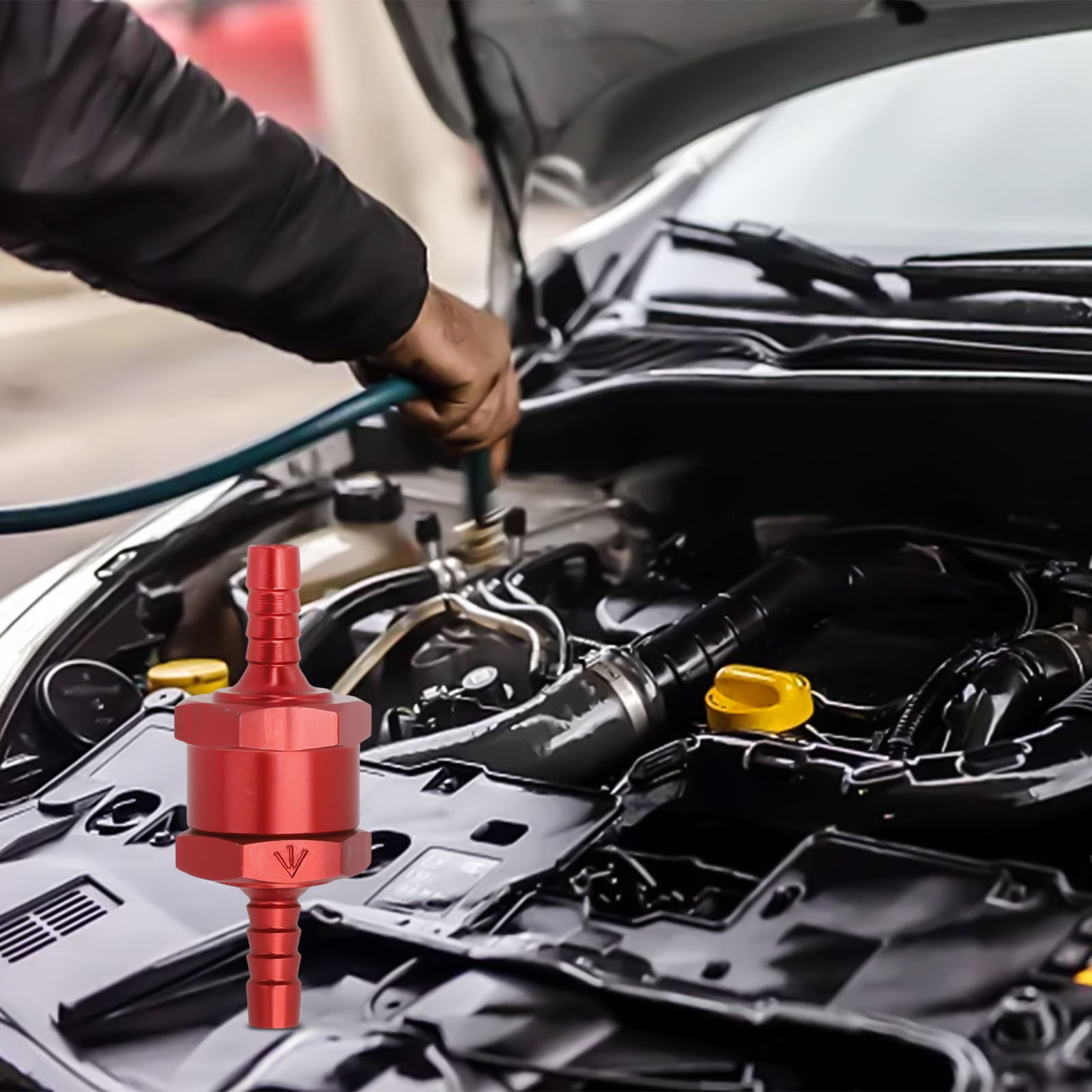 Fuel Non Return Check Valve 612Mm Petrol Diesel Water Fuel Line