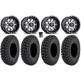 thumbnail image 1 of Fuel Nutz 14" Wheels Black 28" Warrior AT Tires Sportsman RZR Ranger, 1 of 4